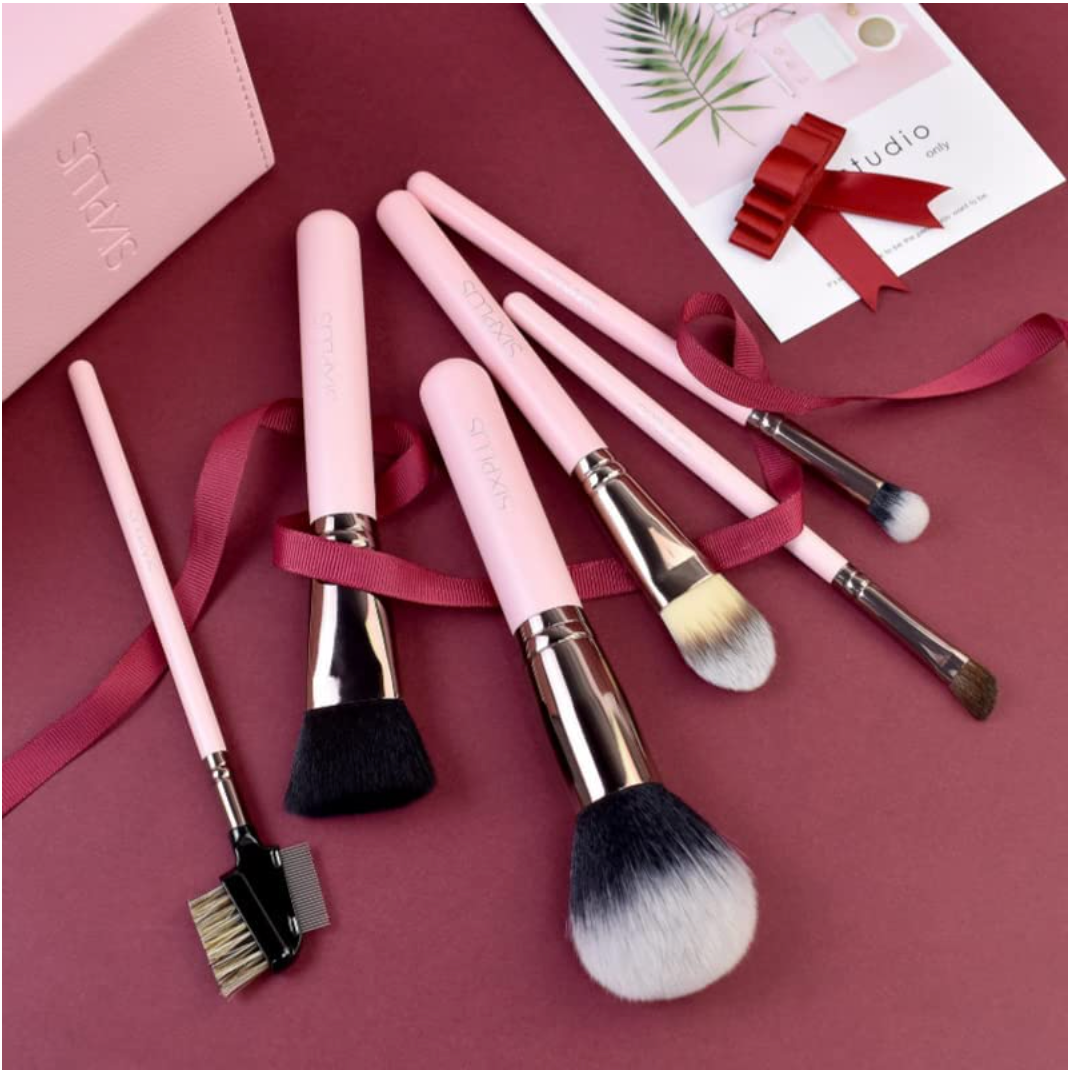 Makeup brush set box